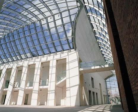 Atrium, Peabody Essex Museum, Salem (Mass.) Photo and copyright © Anderson and Lowe 
