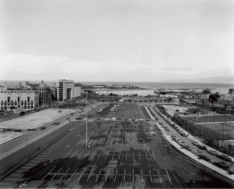 Solidere demolished what was left after the war and will shortly launch an international competition to turn the car park that currently occupies the site, above, into a real forum for the city 