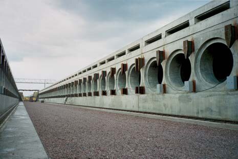 Work is nearly complete on the nuclear-storage facilities, located a few kilometres away from Chernobyl’s reactors. A handling and decommissioning centre is being built at one end. While the facility should ensure the temporary safe storage of high-grade hazardous material from Chernobyl, 
its longer-term fate is uncertain
