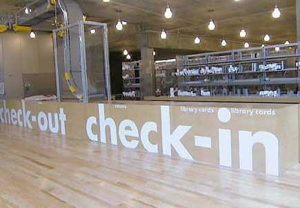 Level 1. Circulation Desk