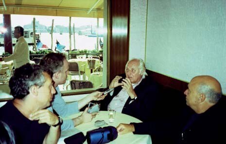 From left: Stefano Boeri, Hans Hollein and Massimiliano Fuksas 