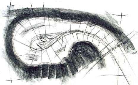 A sketch by
Zumthor
