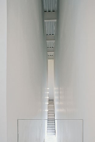 The staircase that
connects the third and fourth
floors
