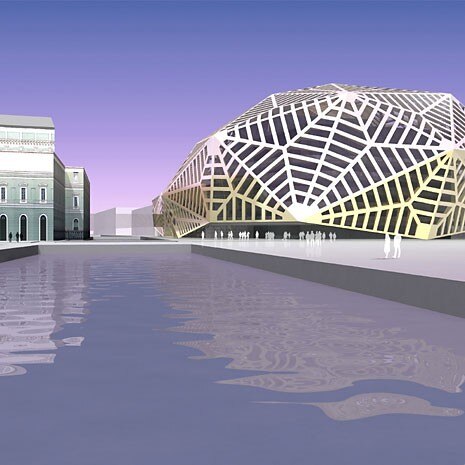 Mariinsky II Theatre, St Petersburgh, 2003-2009. © Perrault Projets/ADAGP