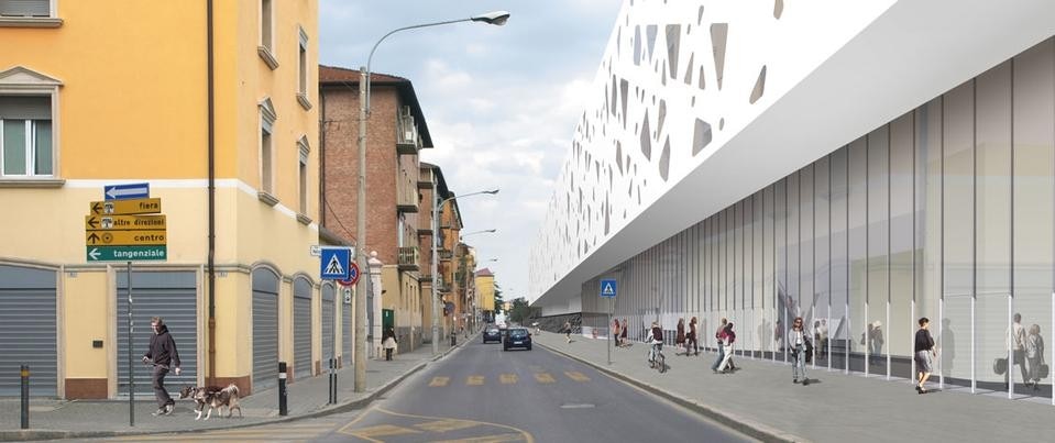 The front on via Carracci