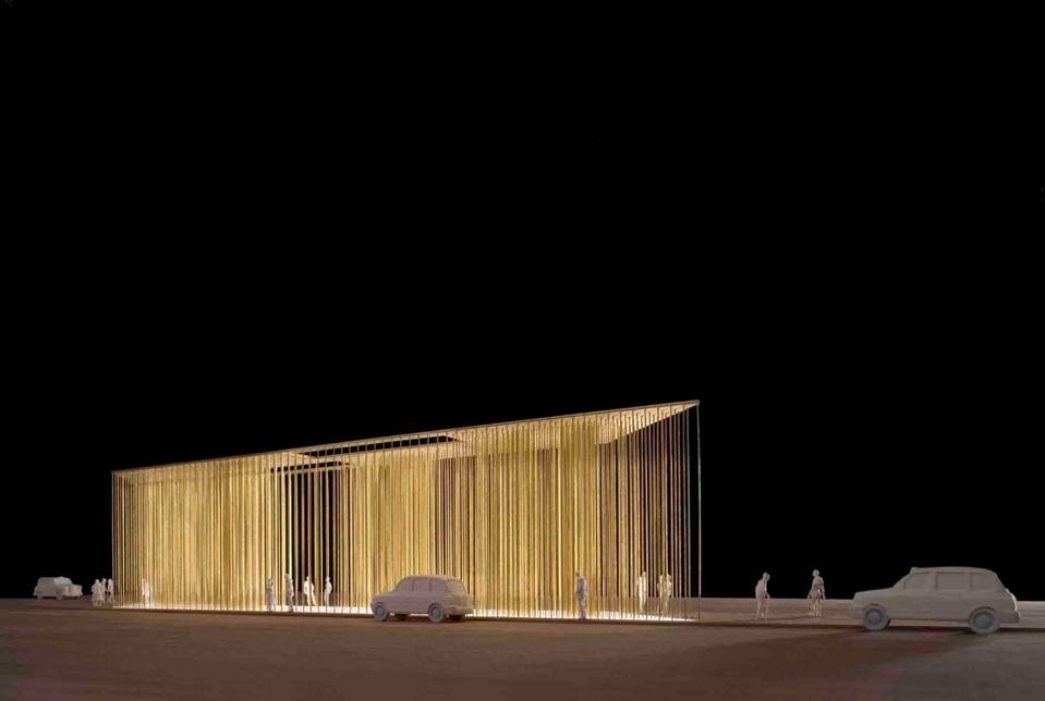 Osnaburgh Street Pavilion (New ornamental pavilion for public realm masterplan, London, UK. First place in competition run by The Architecture Foundation. To be completed summer 2009).
Modelmaking: A Models
Photography: Richard Davies
