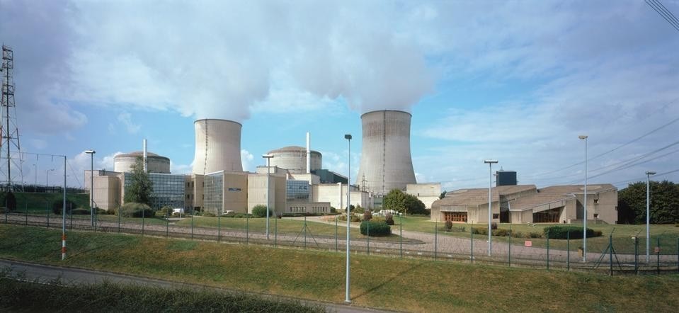 Nuclear power plant of Cattenom, Moselle, 1978. Photo © Dominique Delaunay 2009