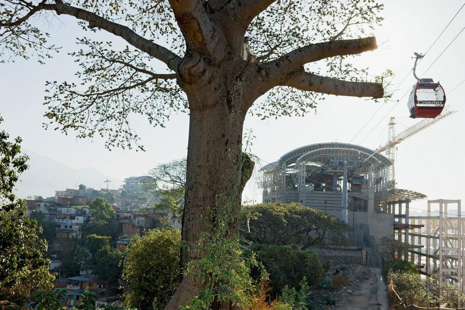 View of the La Ceiba station