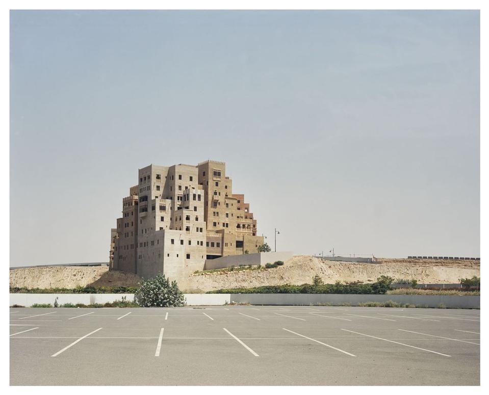 Shopping mall parking lot, Dubai, 2009