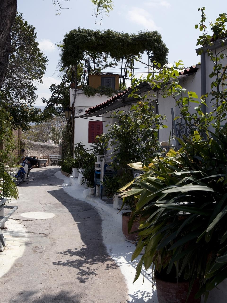 At the foot of the Acropolis, Anafiotica is the closest inhabited area to the ruins of this manmade wonder. Angelidakis chose it because "it contains the DNA of the city of Athens and, in my view, epitomises the duality of today’s Greece, split between the picturesque and the ideal."