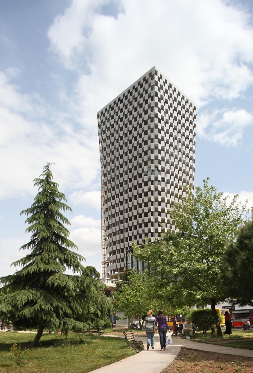 TID Tower, Tirana, 2010. Photo Filip Dujardin.