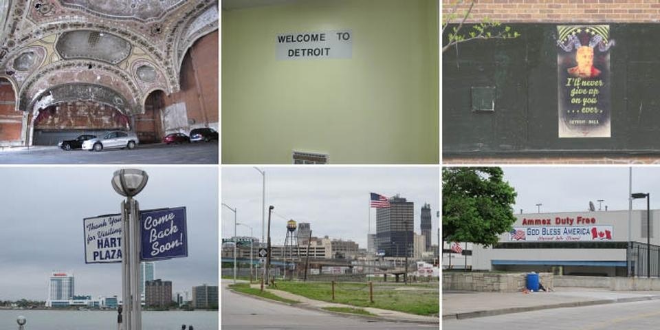 Glimpses of America Deserta: Detroit. Photographs by Tom Keeley. 