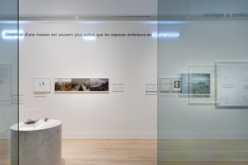 <em>Imperfect Health: the Medicalization of Architecture</em>, installation view. Photo © CCA, Montréal