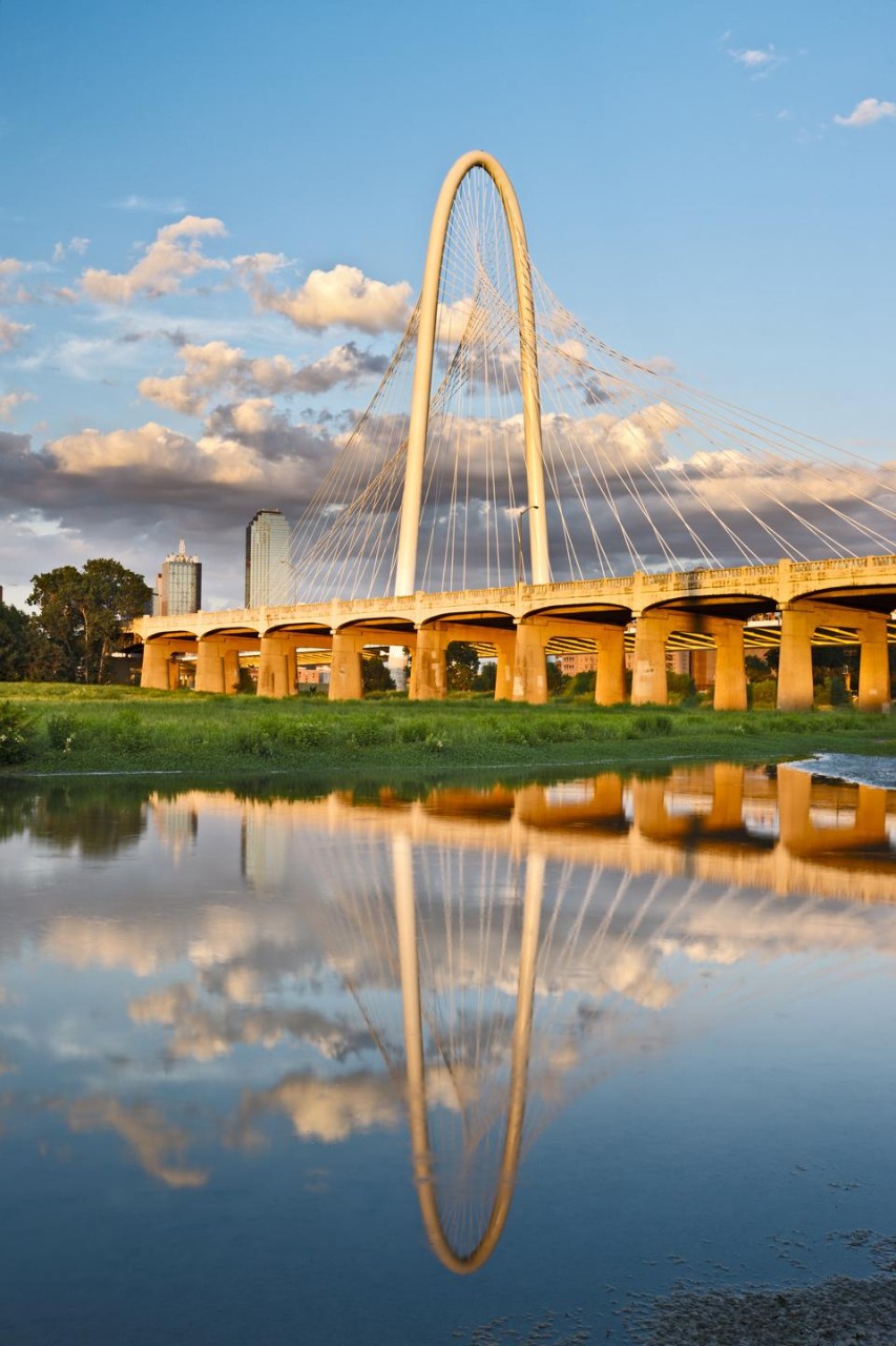 The Margaret Hunt Hill Bridge. Photo by Sean Fitzgerald