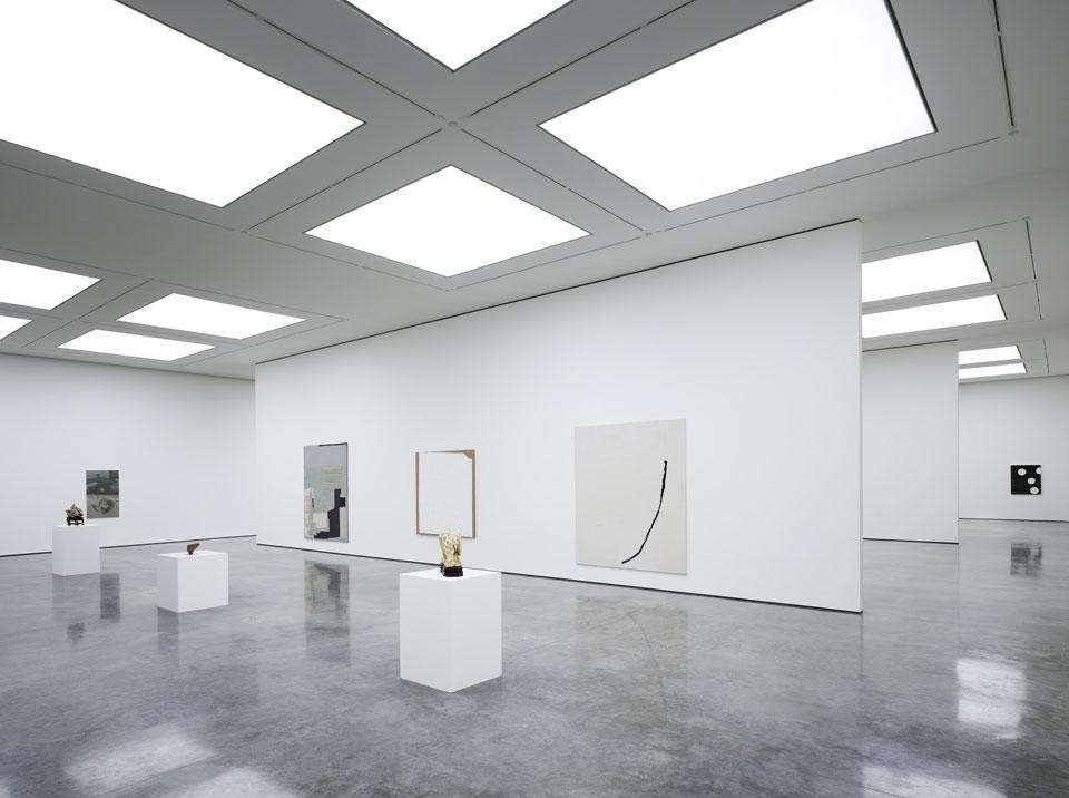 The 9 x 9 x 9 metre room features movable walls. Photo courtesy White Cube Bermondsey
