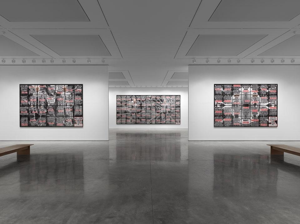 Gilber & George, <em>London Pictures</em>, installation view. Photo courtesy White Cube Bermondsey