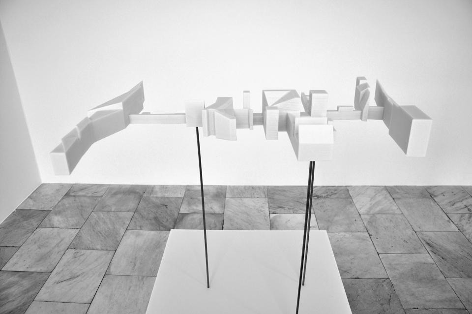 <em>AllesWirdGut – Weg Schauen</em>, installation view at the Architektur Galerie Berlin