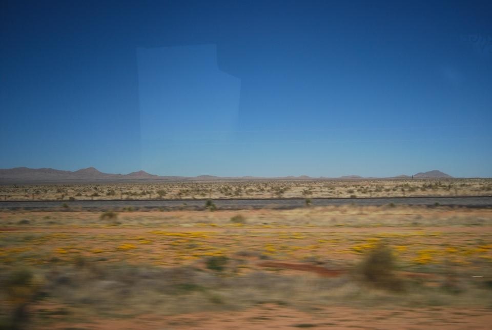 Crossing the Chihuahan desert