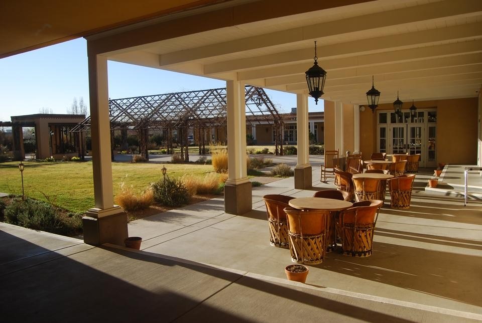 Inside a hotel in Albuquerque