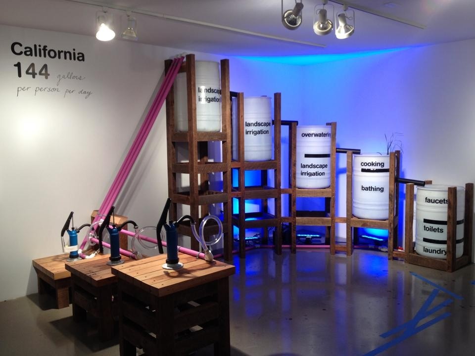 <em>Drylands Design</em>, at the A+D Museum, installation view