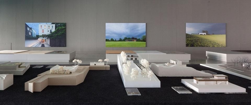 Top and above: <em>John Pawson – Plain Spaces</em>, the inaugural exhibition of the Fondazione Bisazza in Montecchio, Vicenza. Photos by Andrea Resmini