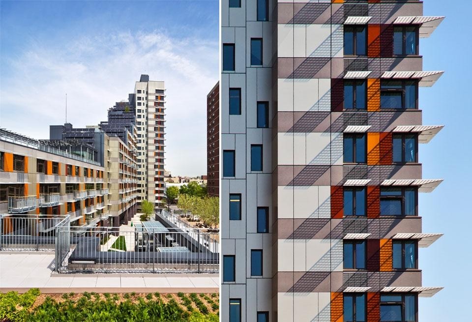 Dattner Architects and Grimshaw Architects, <em>Via Verde</em> affordable housing complex