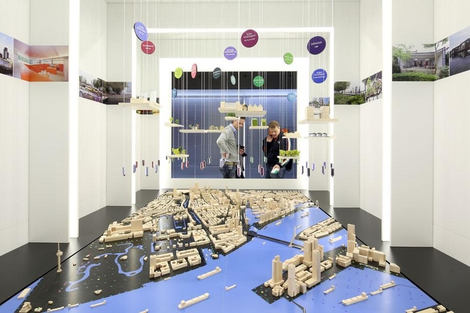 <em>Making City</em> at the NAi, installation view