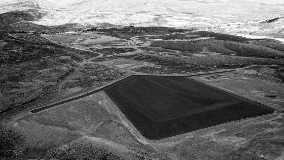 <em>Perpetual Architecture: Uranium Disposal Cells of America</em>, currently on display at the Center for Land Use Interpretation <em>Perpetual Architecture: Uranium Disposal Cells of America</em>, currently on display at the Center for Land Use Interpretation