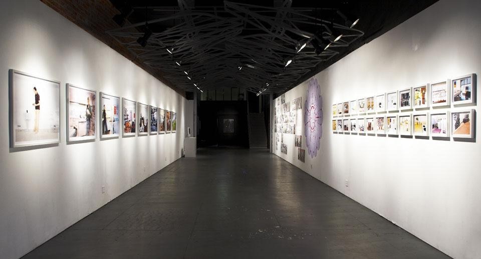 <em>Inside Marina City</em>, installation view at the WUHO Gallery, Hollywood