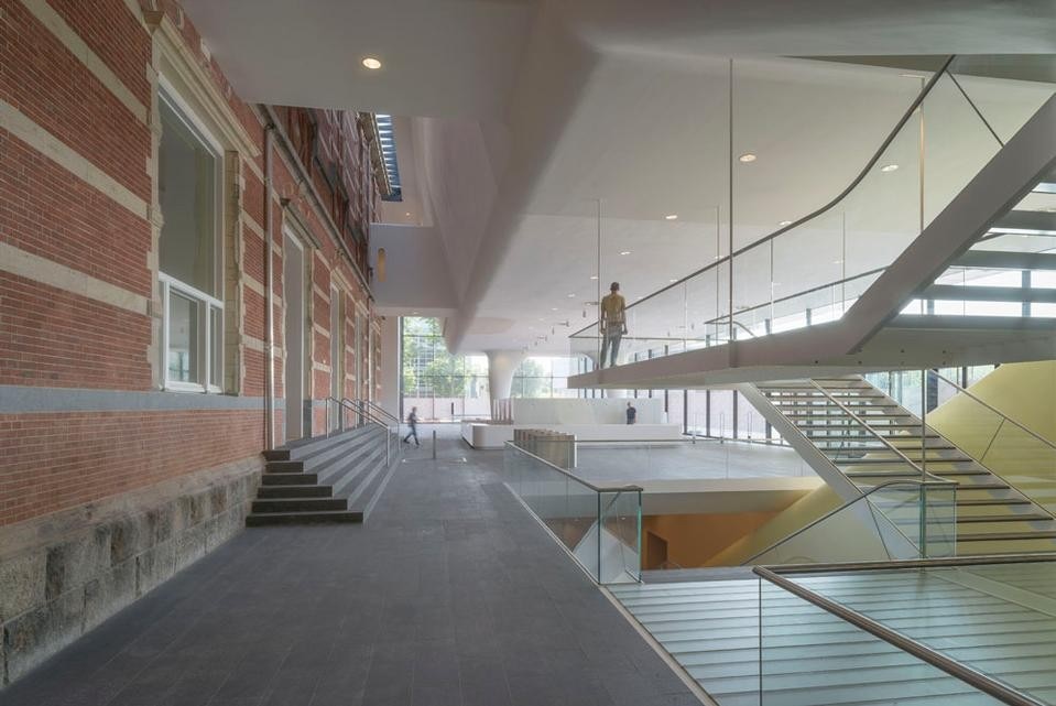 The Stedelijk Museum's new entrance hall. Photo by John Lewis Marshall
