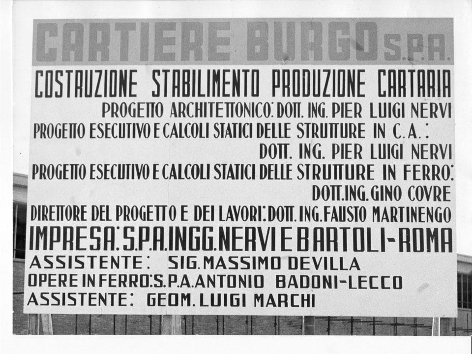 Construction site of the Cartiera Burgo (Burgo paper factory), Mantua 