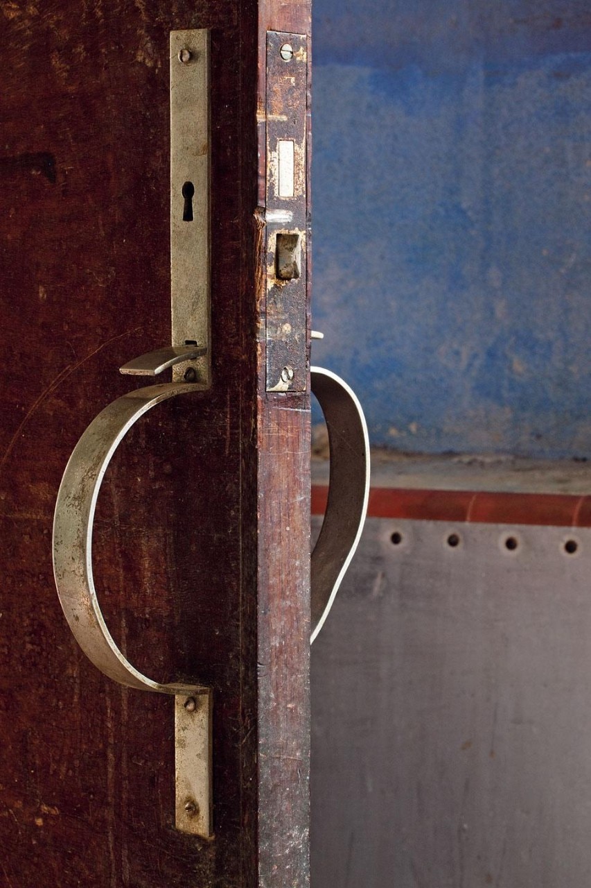 The Brazilian
architect/artist designed the
house in every detail, even
including the door handles