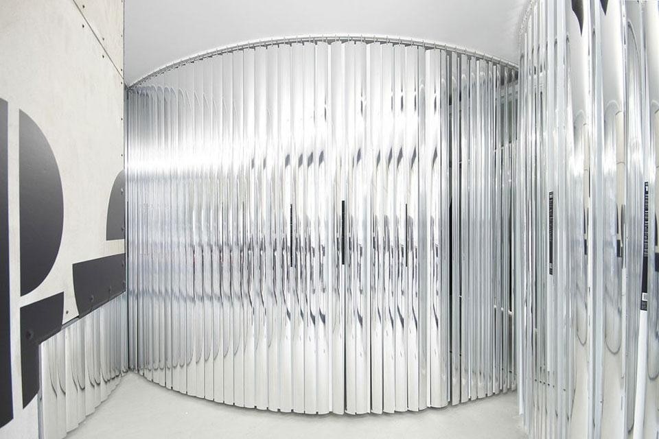 <em>Past Futures, Present, Futures</em> installation view at Storefront for Art and Architecture, New York. Photo courtesy of Cameron Blaylock <em>Past Futures, Present, Futures</em> installation view at Storefront for Art and Architecture, New York. Photo courtesy of Cameron Blaylock