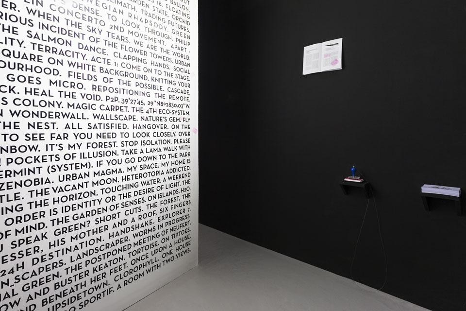 <em>The Competitive Hypothesis</em>, installation view at Storefront for Art and Architecture, 2013