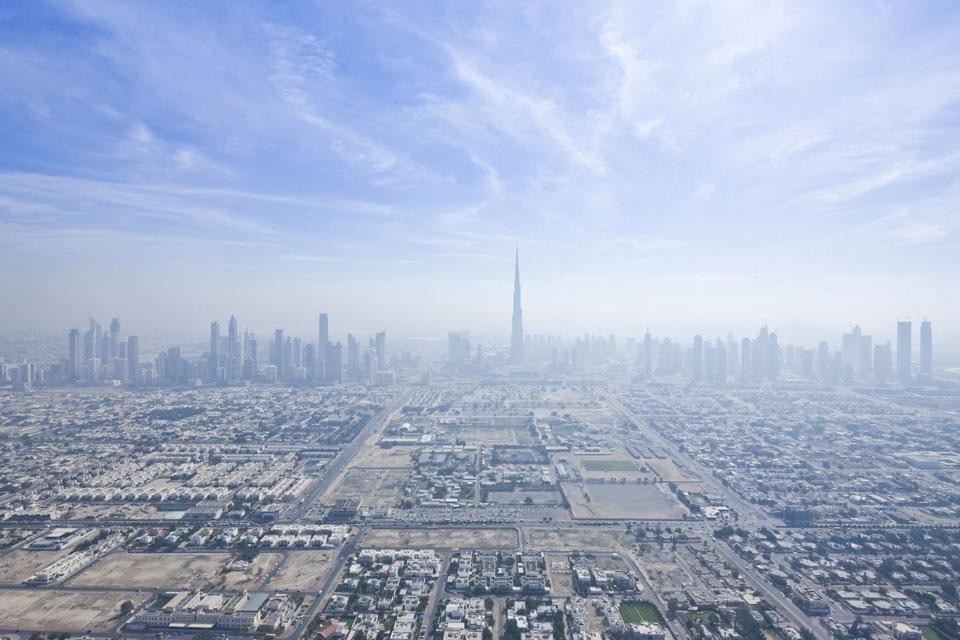 Top: Iwan Baan, <em>Torre David</em>. Above: Iwan Baan, <em>Dubai</em>
