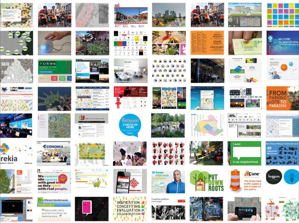 Mapping and Evaluating Digital City Tools, Majority Report. Image courtesy of Play the City