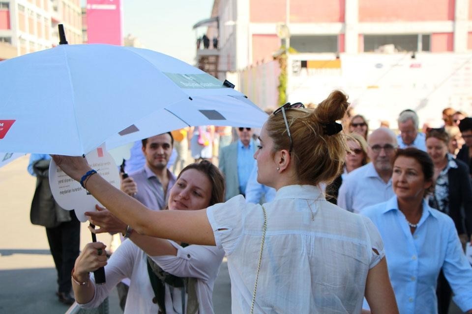 <em>If I were the Mayor</em>, project developed during the 2012 Istanbul Design Biennial. Photo courtesy of Play the City