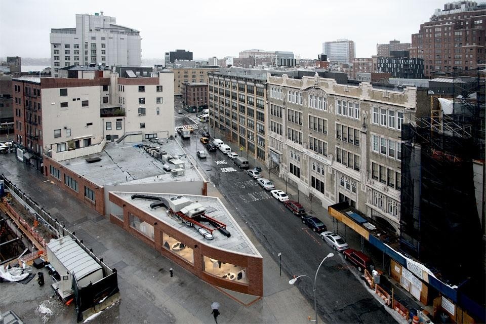 Junya Ishigami, Yohji Yamamoto New York Gansevoort street store, 2008.
?junya.ishigami+associates
