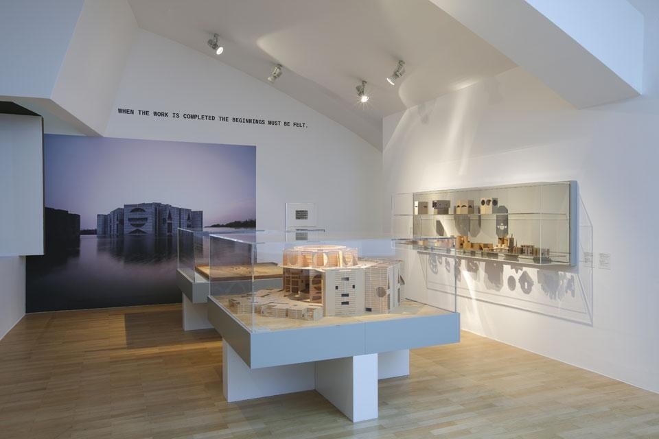 <em>Louis Kahn: The Power of Architecture</em>, installation view at the Vitra Design Museum, Weil am Rhein