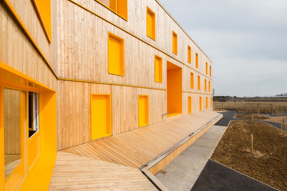 Vous etes ici Architectes: casa di riposo a Morangis Vous etes ici Architectes: casa di riposo a Morangis