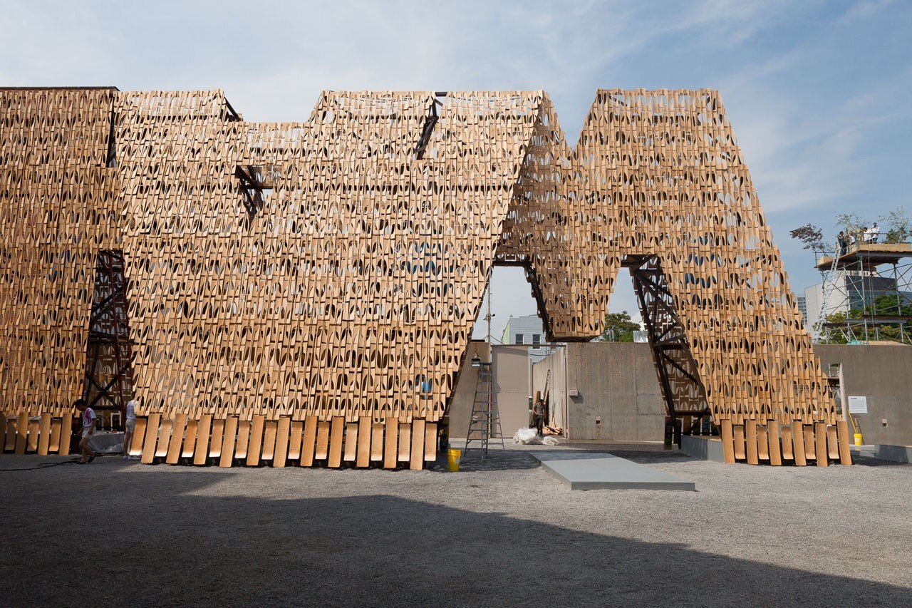 MoMA PS1 YAp 2013: <i>Party Wall</i> by CODA MoMA PS1 YAp 2013: <i>Party Wall</i> by CODA