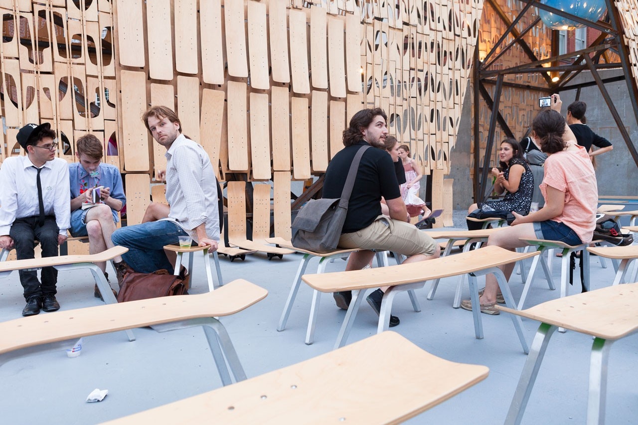 MoMA PS1 YAP 2013: <i>Party Wall</i> by CODA MoMA PS1 YAP 2013: <i>Party Wall</i> by CODA