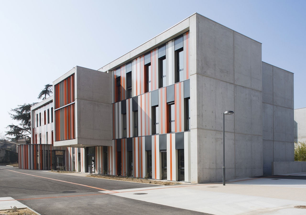 NB Architects: High School A. Einstein