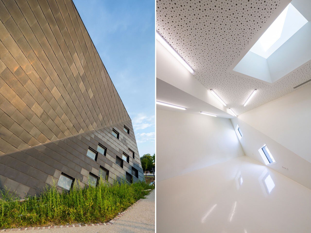 Paul le Quernec: cultural centre Mulhouse. Photo © 11h45