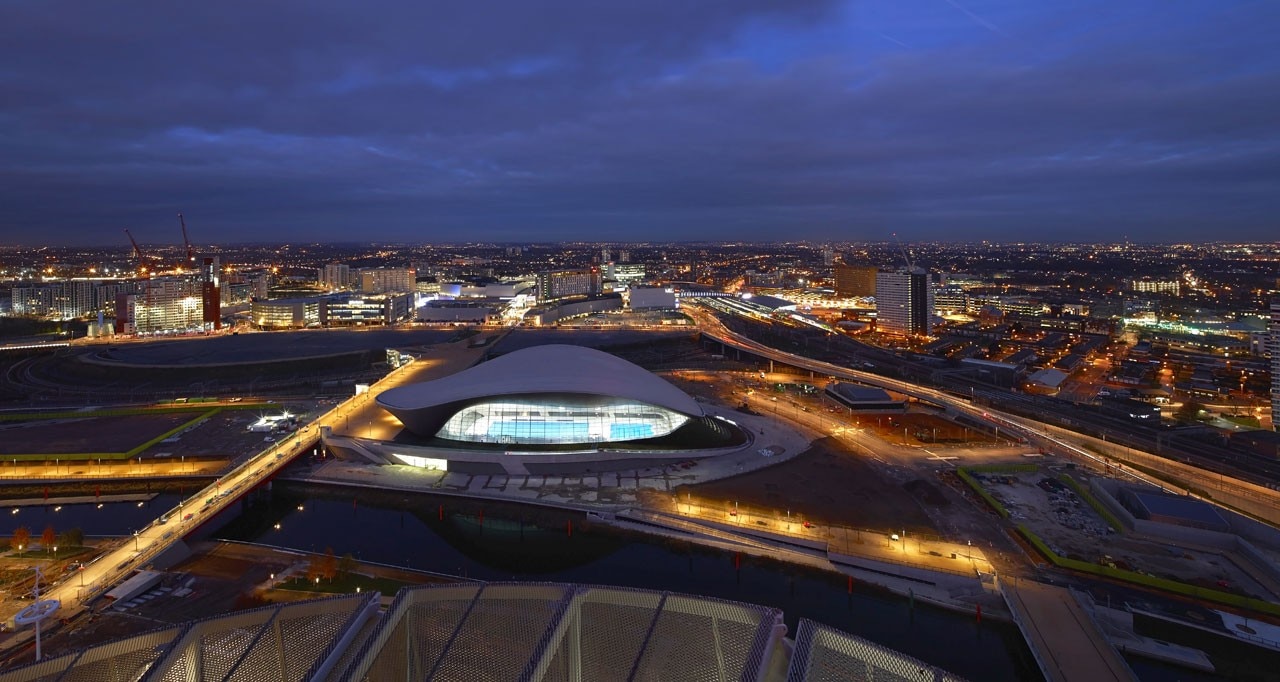 Zaha Hadid Architects, London Aquatic Centre