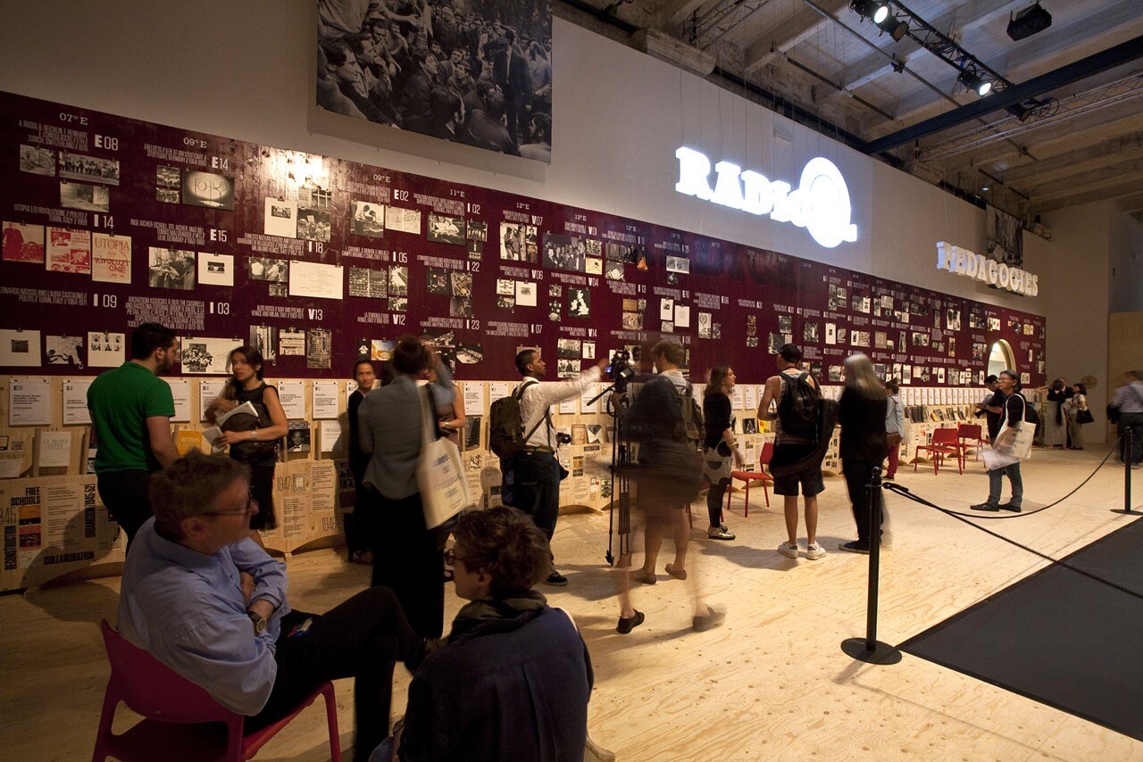 Radical Pedagogies: ACTION-REACTION-INTERACTION. Photo By Francesco Galli. Courtesy la Biennale di Venezia 