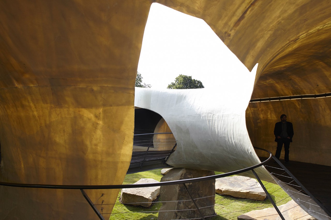 Smiljan Radic, Serpentine Pavilion 2014, Kensington Garden London. Photo © Offenbach