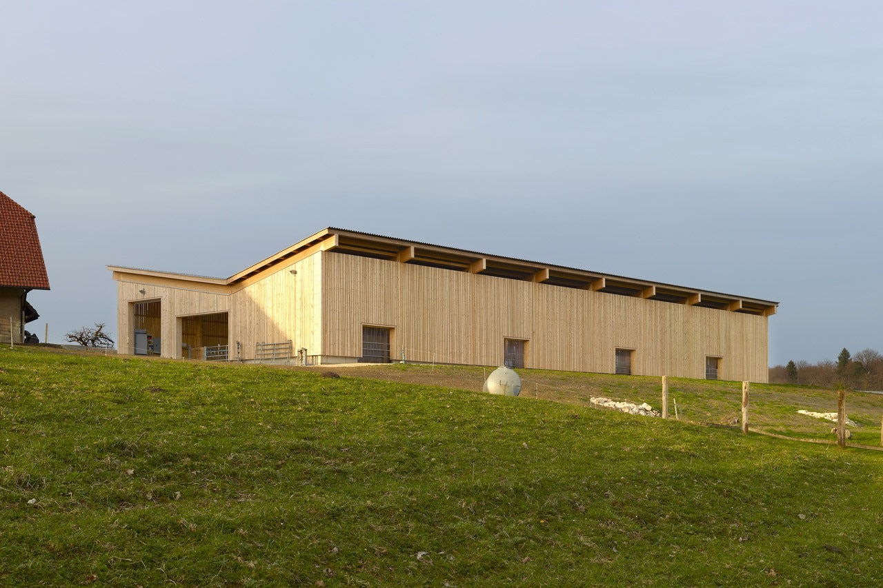 Kury Stähelin Architekten, Cowshed Wildenstein, Bubendorf, Basel Land, Switzerland