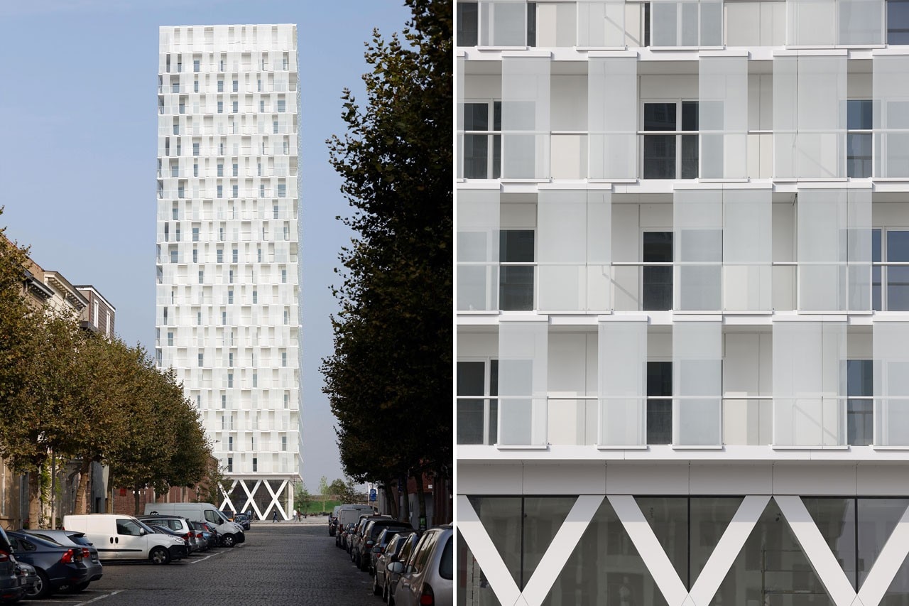 Studio Farris Architects and ELD partnership, Park Tower, Antwerp, Belgium