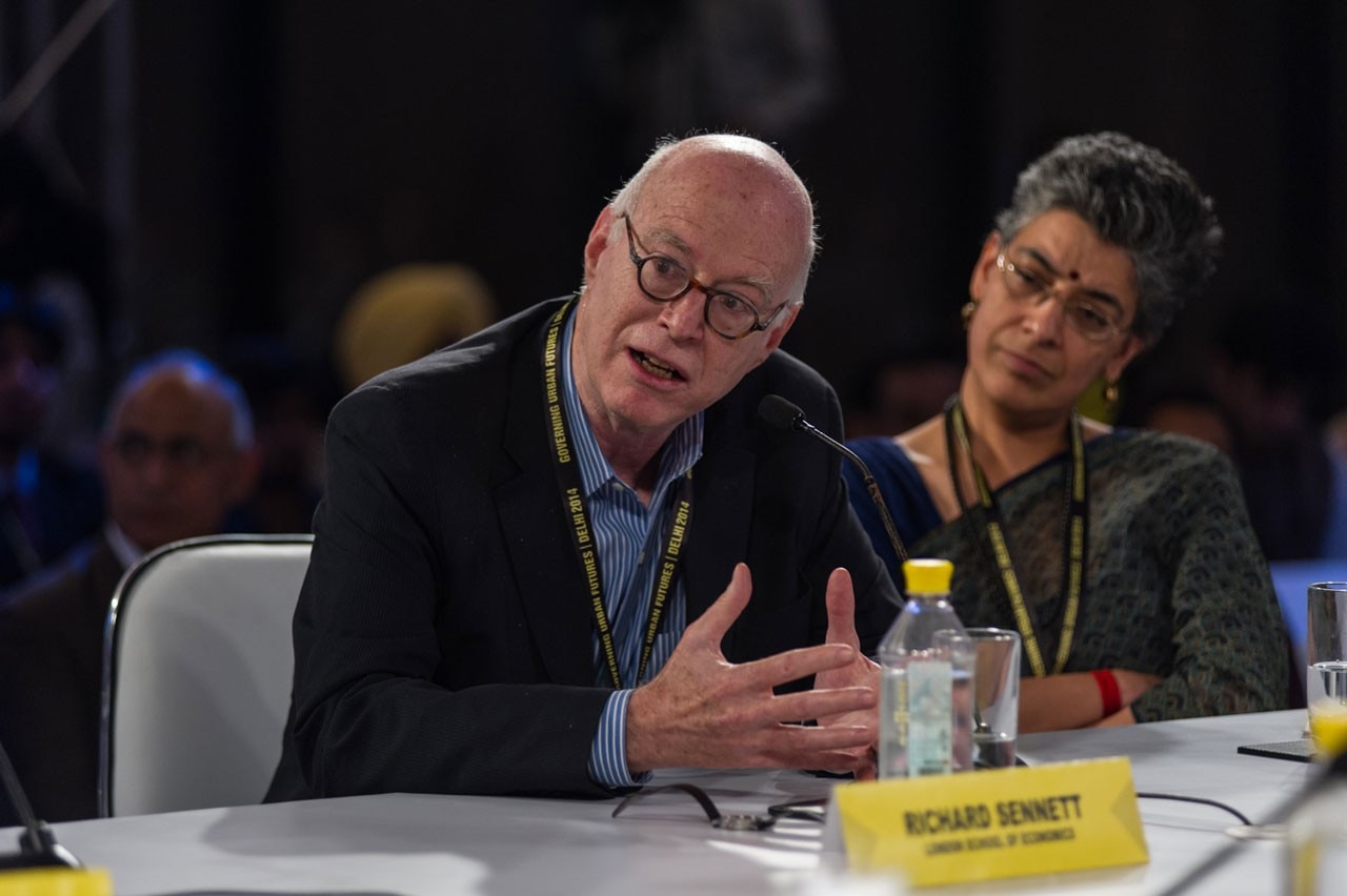 Urban Age conference, New Delhi, Richard Sennett